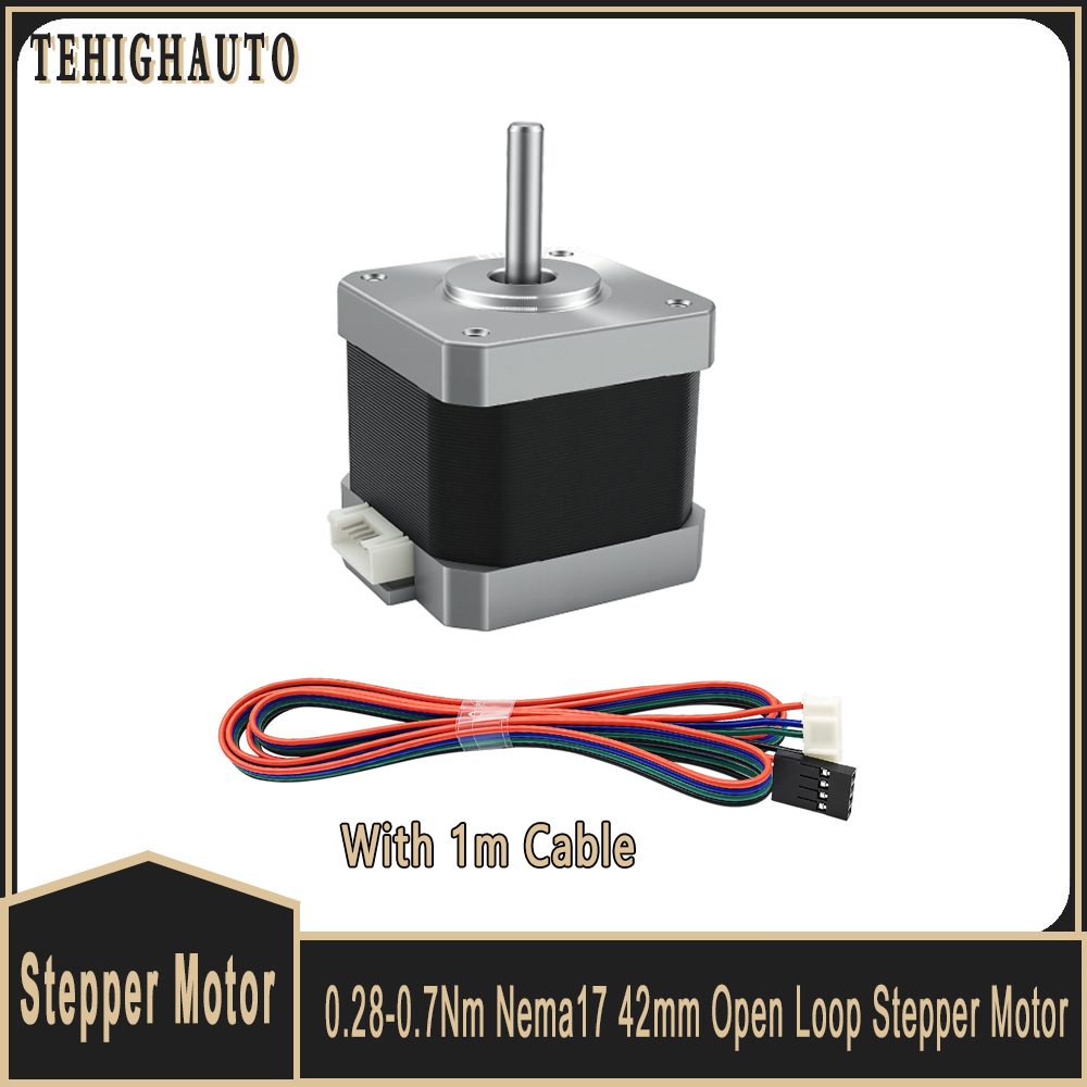 Closed Loop Stepper Motor Nema 17 - NEMA 17 42 มม.มอเตอร์สเต็ปเปอร์แบบวงเปิดแรงบิดสูง 2 เฟส