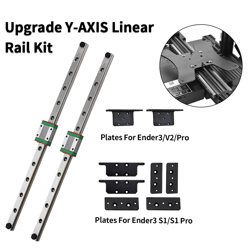 Linear Rail Mgn12H Set - ชุดอัพเกรดแกน Y แบบ Linear Rail สำหรับเครื่องพิมพ์