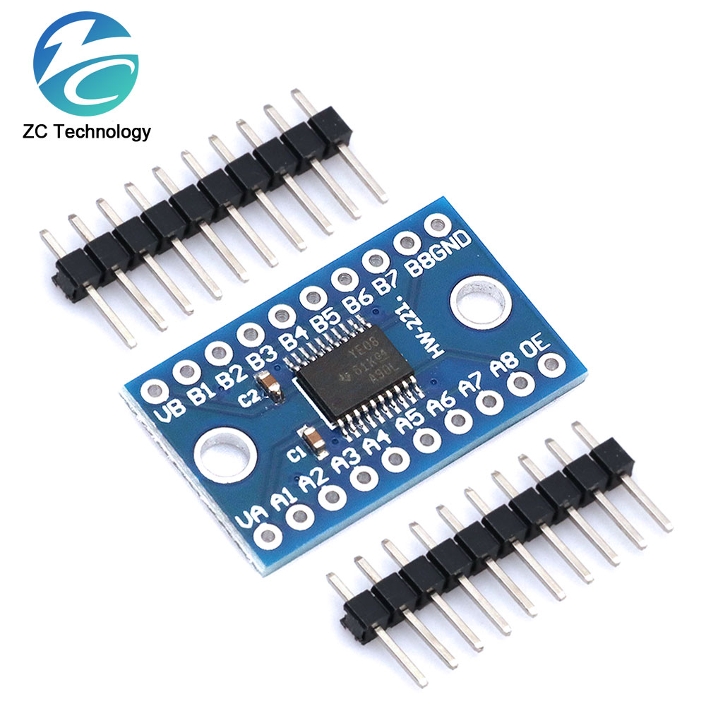 Bltouch - โมดูลแปลงสัญญาณสองทิศทางระดับลอจิกระดับ8ช่องสัญญาณ TXS0108E 3.3V 5V TXS0108โมดูลแปลงแบบรวม TXB0108