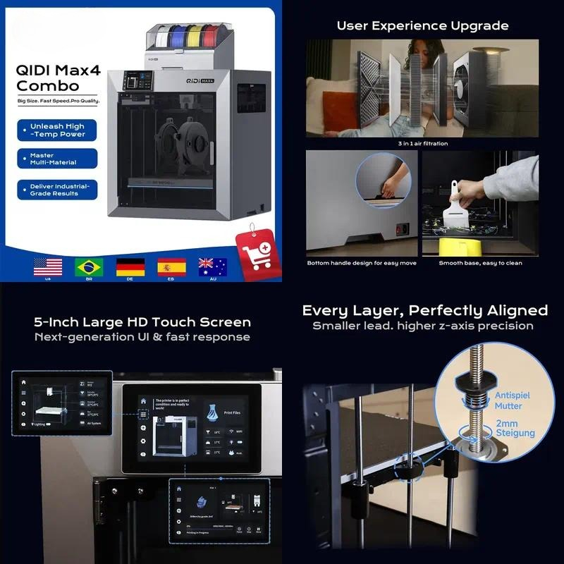 3D Printer - โปรโมชั่นสุดฮิตประจำปี 2026 สำหรับเครื่องพิมพ์ 3 มิติ QIDI