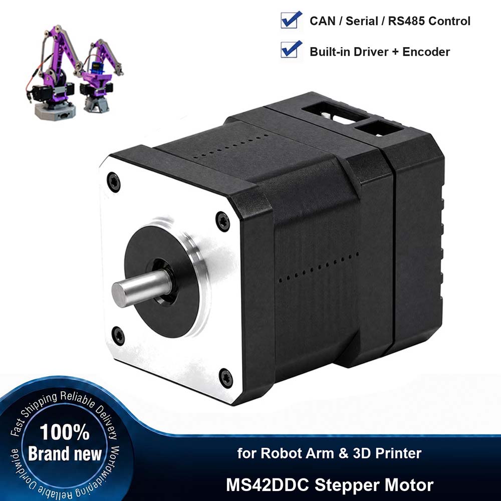 Closed Loop Stepper Motor Nema 17 - MS42DDC NEMA 17 มอเตอร์สเต็ปเปอร์แบบวงปิดในตัว พร้อมไดรเวอร์ในตัว เอ็นโคเดอร์