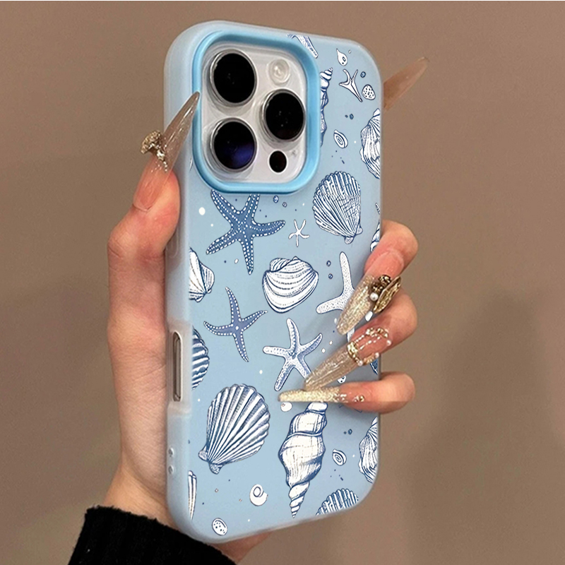 Tpu Filament - เคสโทรศัพท์สีเจลลี่สีน้ำเงินลายสิ่งมีชีวิตทางทะเลสำหรับ iPhone 11 12 13 14