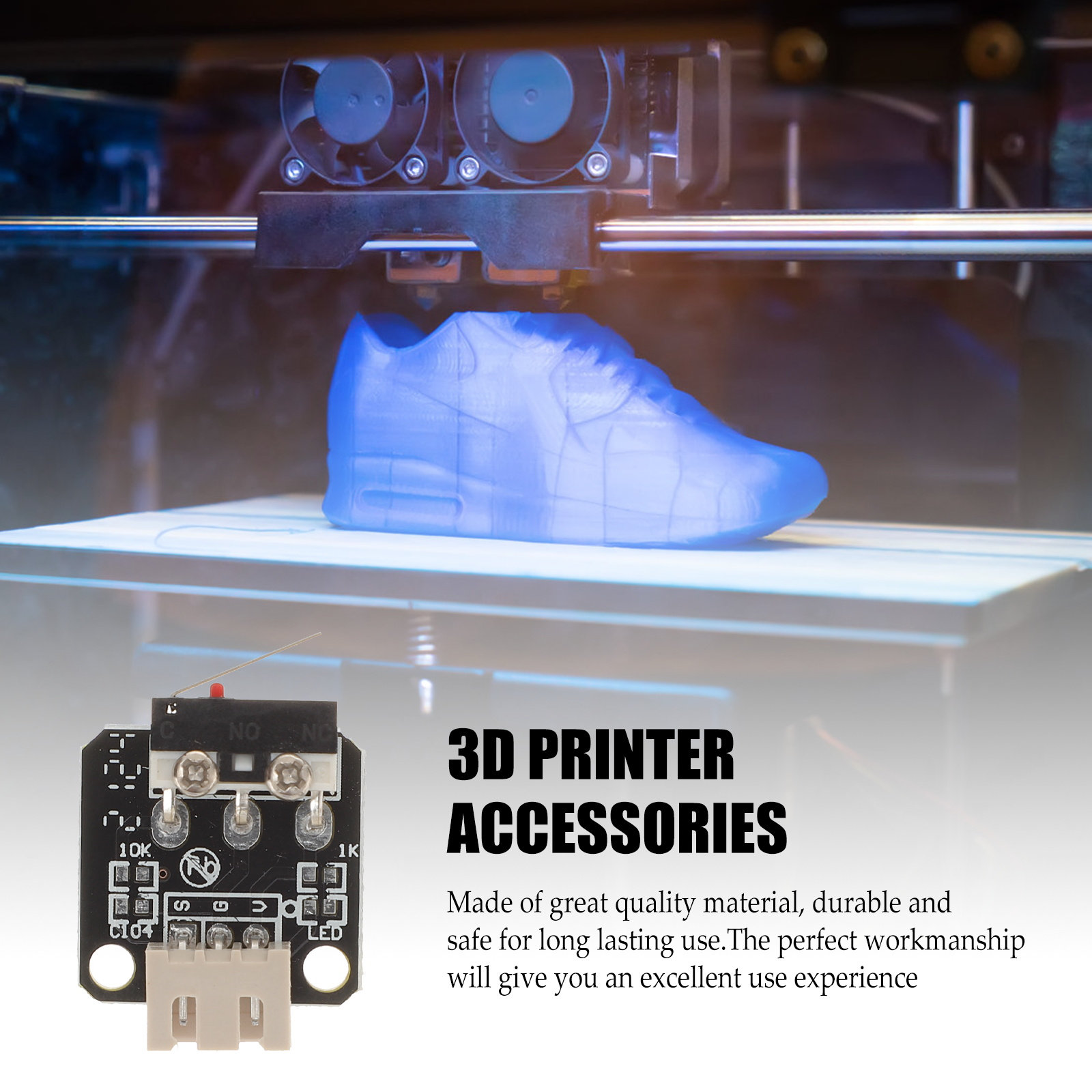ชุดสวิตช์จำกัดการเคลื่อนที่สำห - 3D Printer บทวิจารณ์และราคา