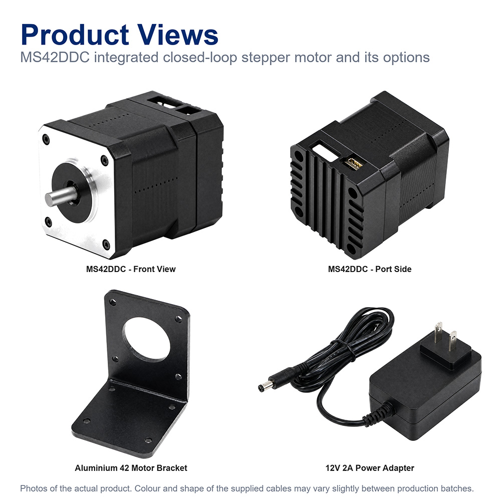 MS42DDC NEMA 17 มอเตอร์สเต็ปเป - Closed Loop Stepper Motor Nema 17 บทวิจารณ์และราคา