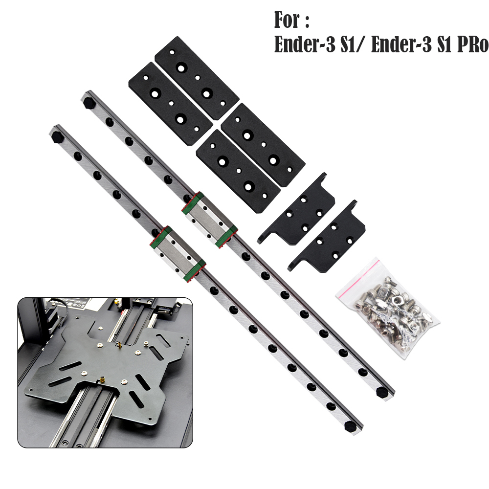 ชุดอัปเกรดรางเชิงเส้นแกน Y คู่ - Linear Rail Mgn12H Set บทวิจารณ์และราคา