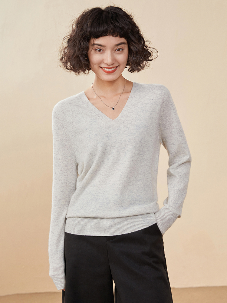 เสื้อสเวตเตอร์คอวีแคชเมียร์สำห - Resin Vat บทวิจารณ์และราคา