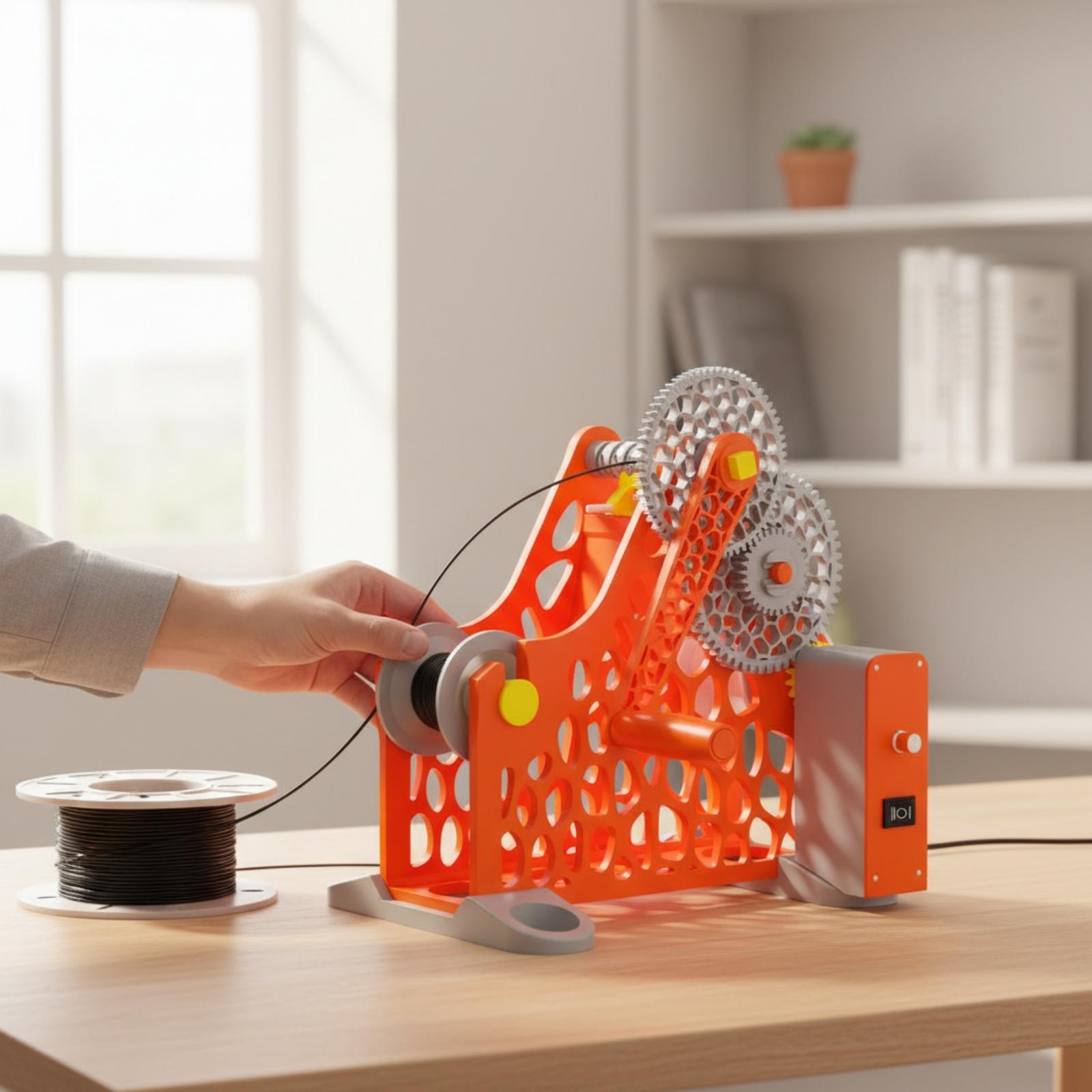 เครื่องม้วนไส้พิมพ์ 3 มิติสำหร - Pla Filament บทวิจารณ์และราคา