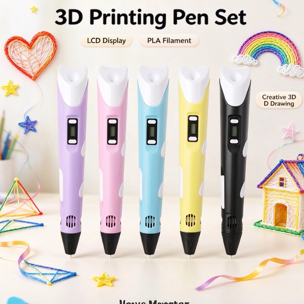 ชุดปากกาพิมพ์สามมิติ พร้อมหน้า - Pla Filament บทวิจารณ์และราคา