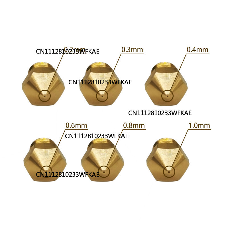 หัวฉีดเครื่องพิมพ์ 3D รุ่น MK1 - Printer Nozzle บทวิจารณ์และราคา