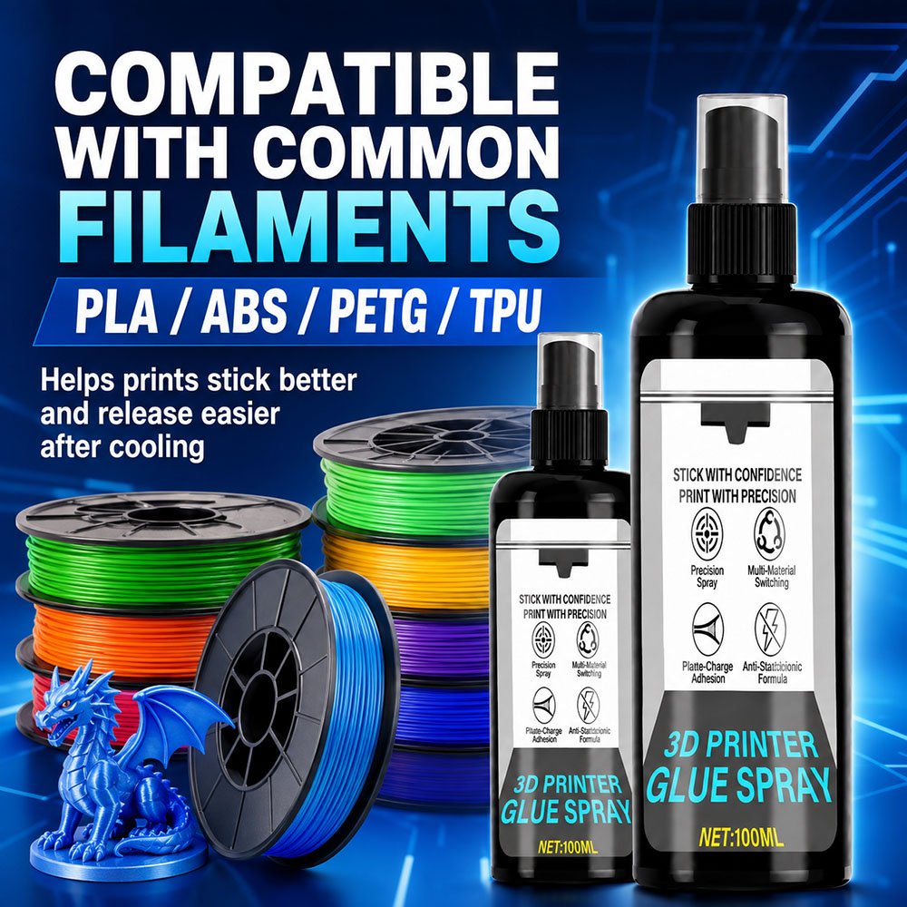 สเปรย์กาวสำหรับเครื่องพิมพ์ 3D - Pla Filament บทวิจารณ์และราคา