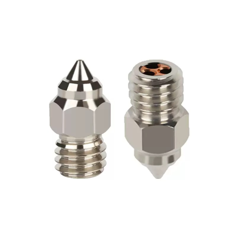 หัวฉีดทองแดงชุบแข็ง MK8 คุณภาพ - Printer Nozzle บทวิจารณ์และราคา