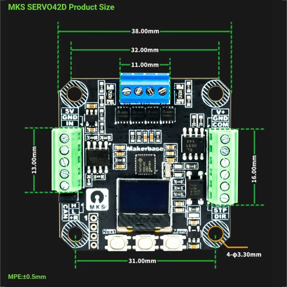 [AC18 Digital]/SERVO42D 40 CAN - Closed Loop Stepper Motor Nema 17 บทวิจารณ์และราคา