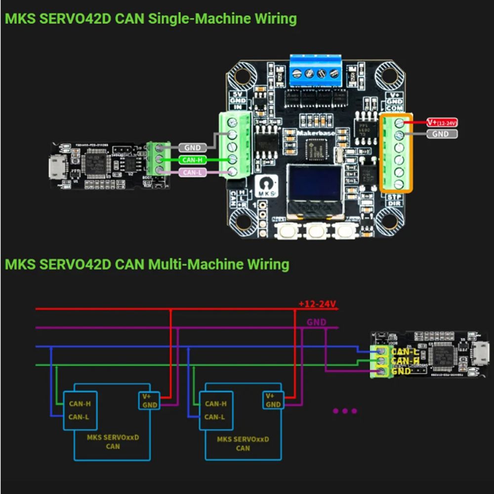 [AC18 Digital]/SERVO42D 40 CAN - Closed Loop Stepper Motor Nema 17 บทวิจารณ์และราคา
