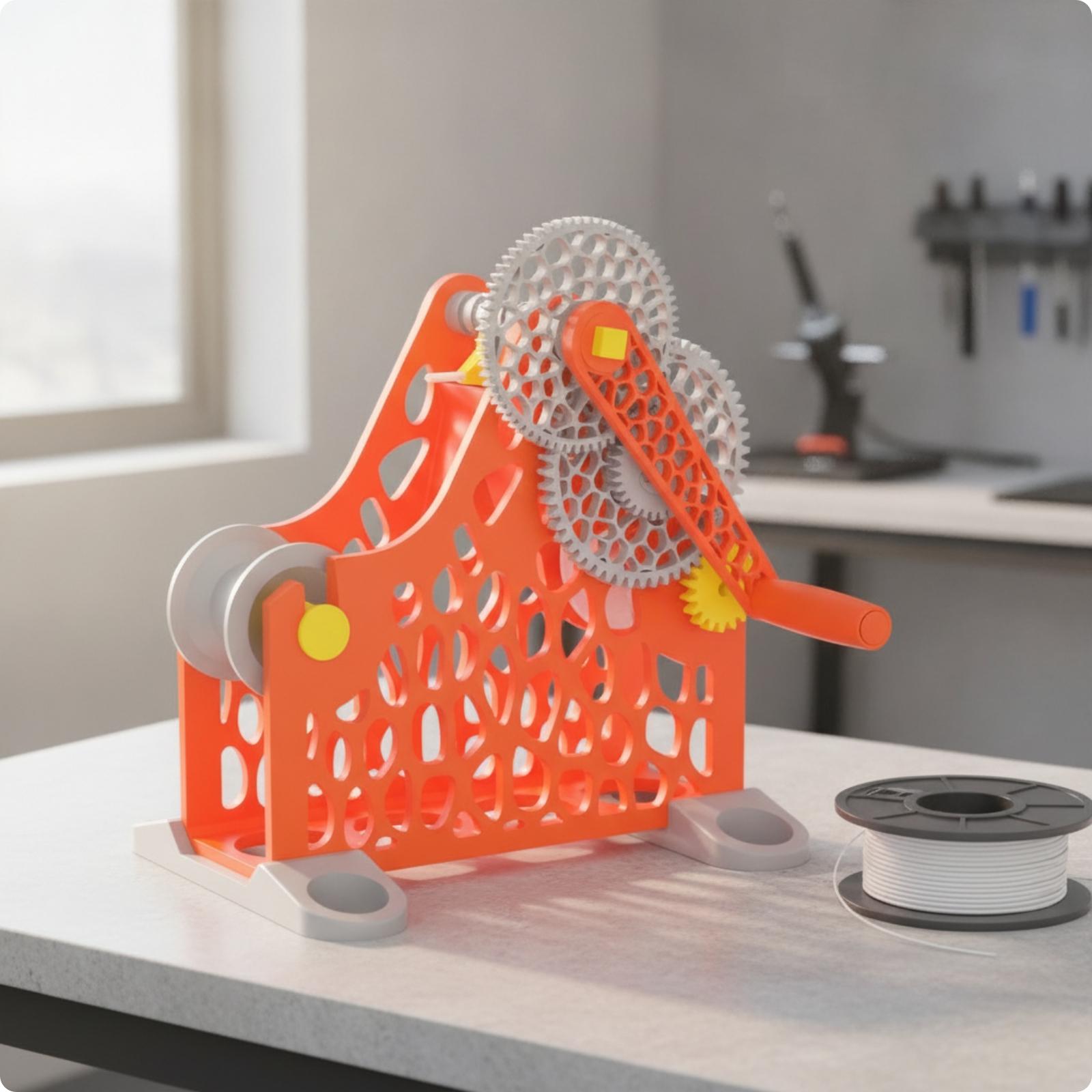เครื่องม้วนเส้นใย PLA แบบมือหม - Pla Filament บทวิจารณ์และราคา