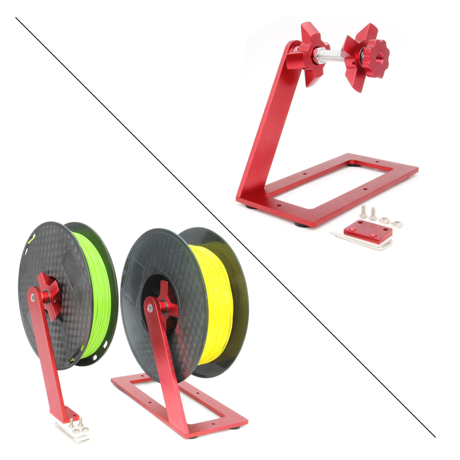 3D เครื่องพิมพ์ผู้ถือหมุน Spoo - Tpu Filament บทวิจารณ์และราคา