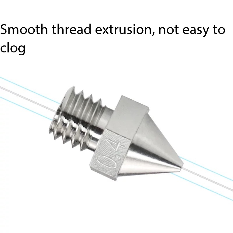 หัวฉีดเสริมความแข็งแรง Raise3D - Printer Nozzle บทวิจารณ์และราคา