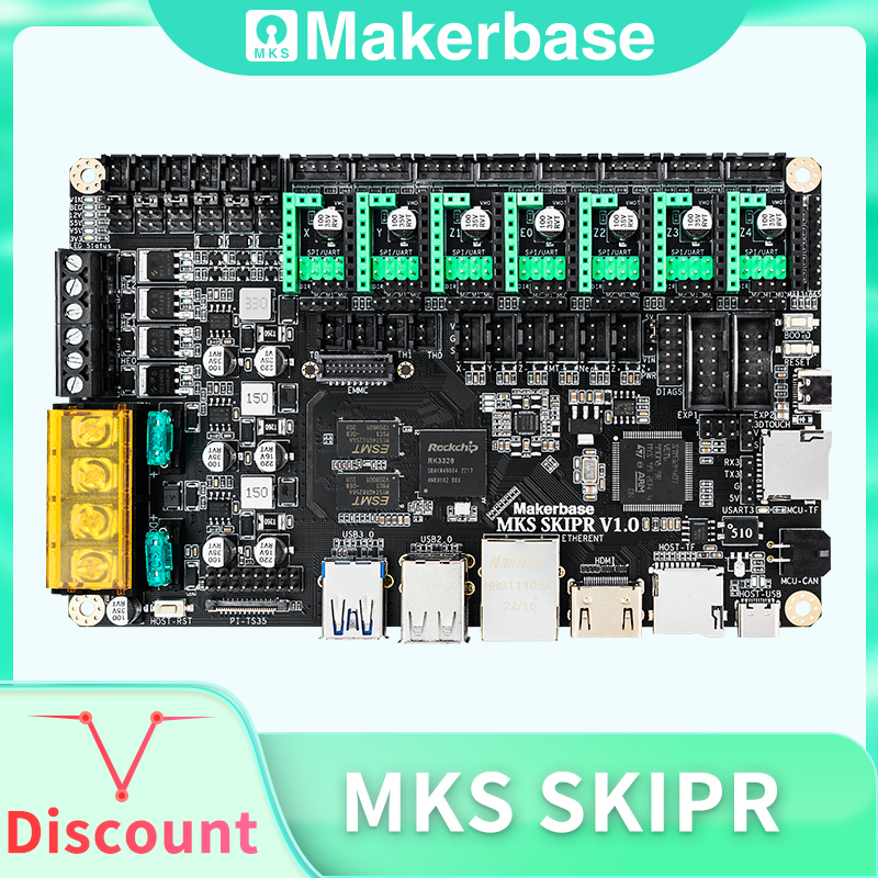 Makerbase MKS SKIPR บอร์ดเครื่ - Mks Sgen บทวิจารณ์และราคา