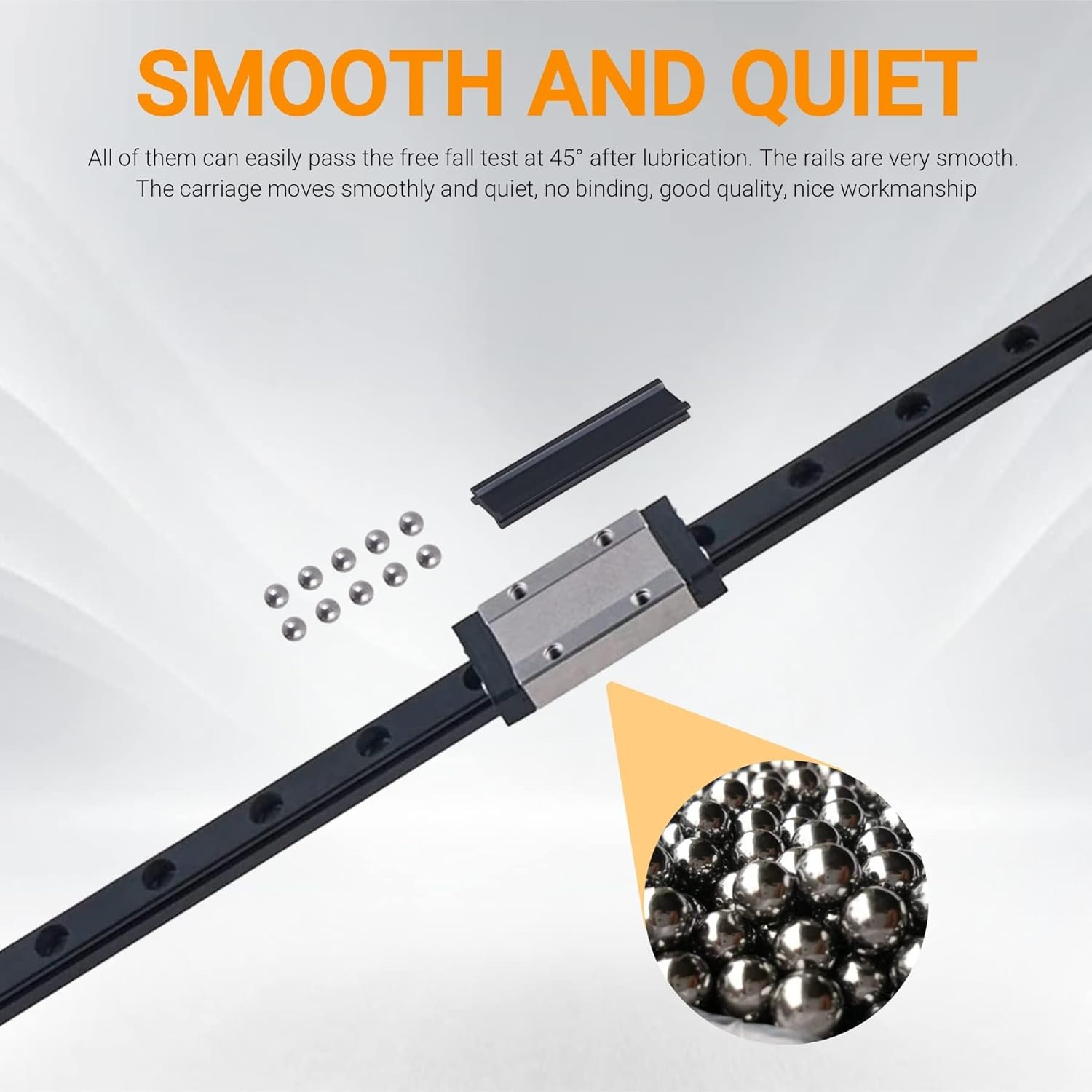 รางเลื่อนแบบเส้นตรงขนาดเล็ก MG - Linear Rail Mgn12H Set บทวิจารณ์และราคา