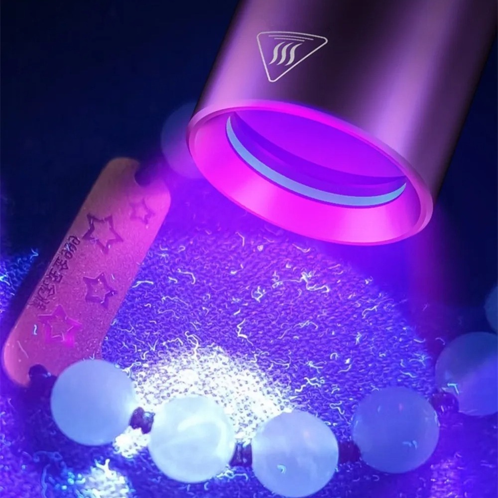 ไฟฉายยูวีกำลังสูง 365 นาโนเมตร - Uv Resin บทวิจารณ์และราคา