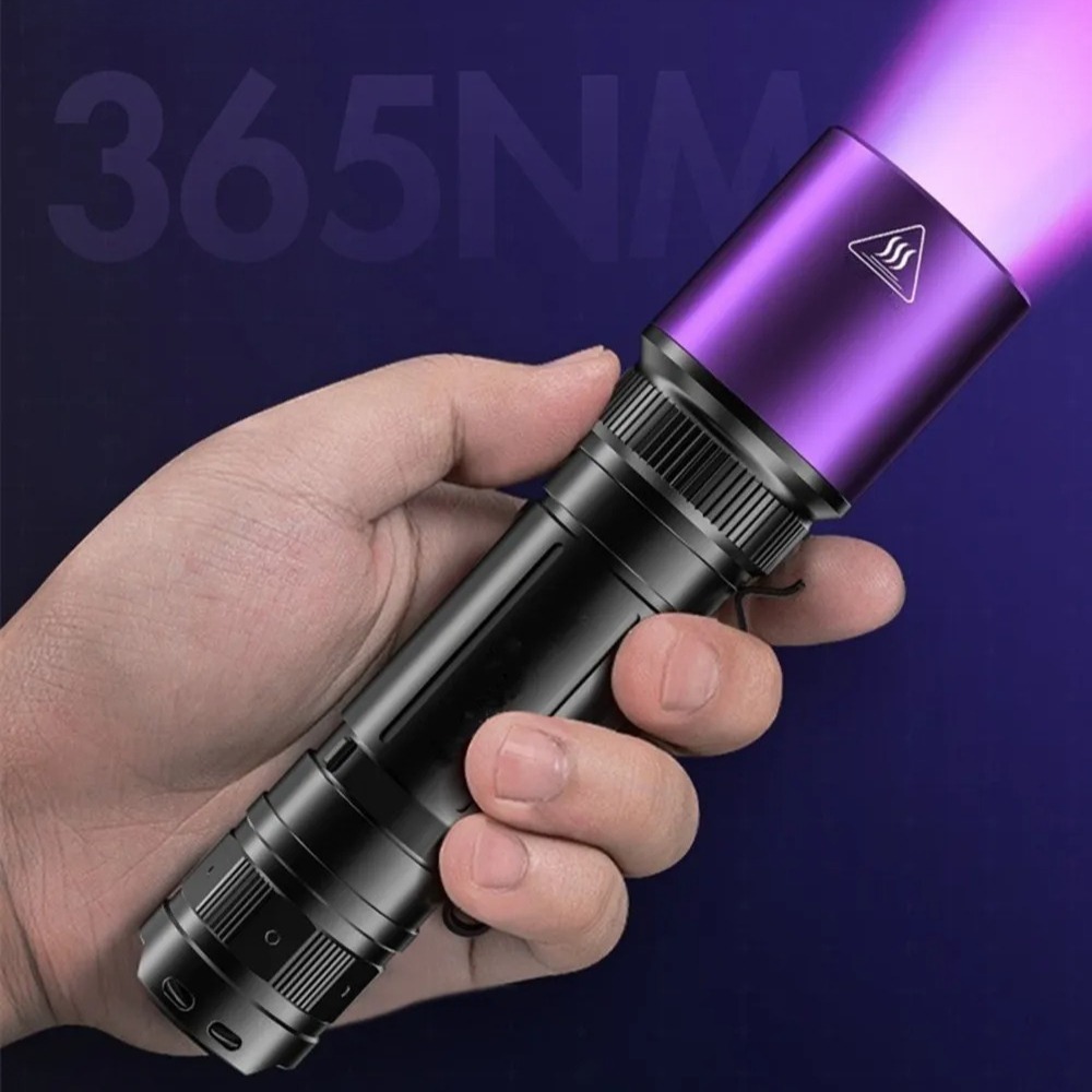 ไฟฉายยูวีกำลังสูง 365 นาโนเมตร - Uv Resin บทวิจารณ์และราคา