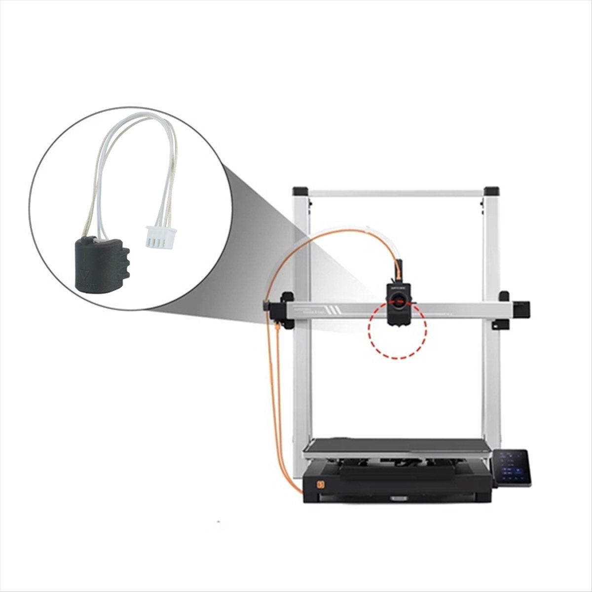 A59E ชุด 2 ชิ้นสำหรับเปลี่ยนชุ - Hotend Assembly บทวิจารณ์และราคา
