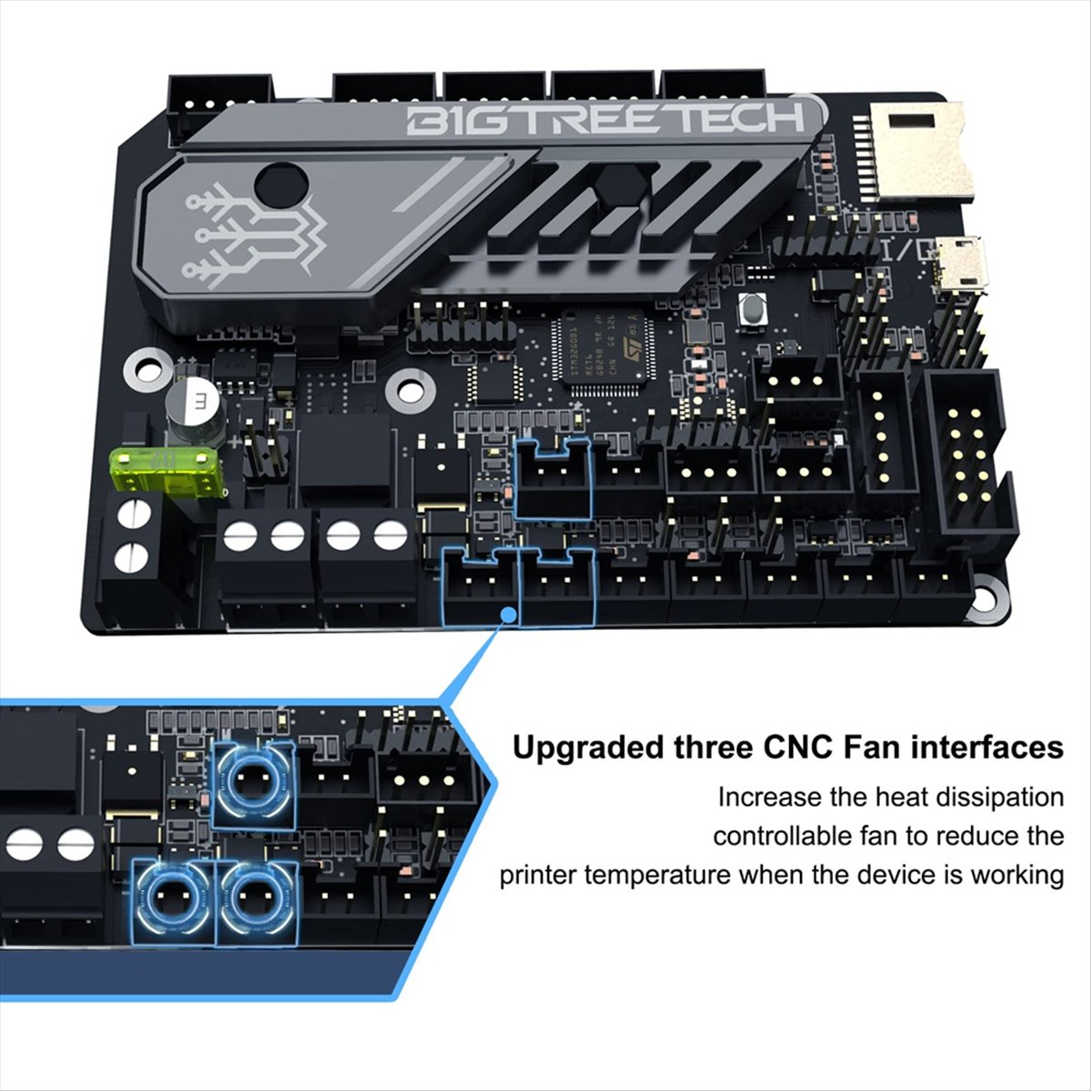 บอร์ดควบคุม New SKR Mini E3 V3 - Skr Mini E3 บทวิจารณ์และราคา