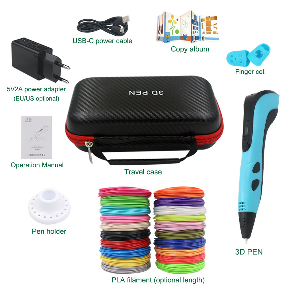 ปากกาพิมพ์ 3 มิติ รุ่นใหม่ ปี  - Pla Filament บทวิจารณ์และราคา