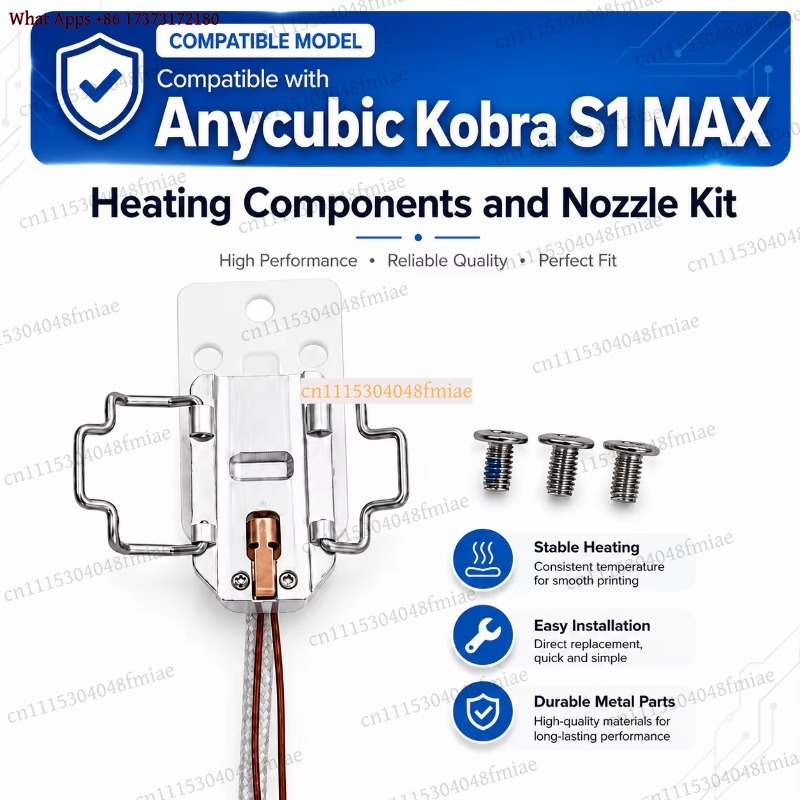 ชุดหัวฉีดทำความร้อน Anycubic K - Hotend Assembly บทวิจารณ์และราคา