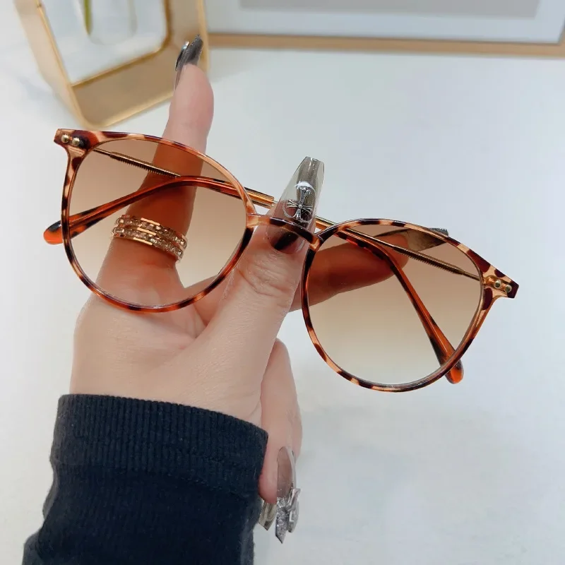 แว่นกันแดดทรงกลมสไตล์วินเทจใหม - Uv Resin บทวิจารณ์และราคา
