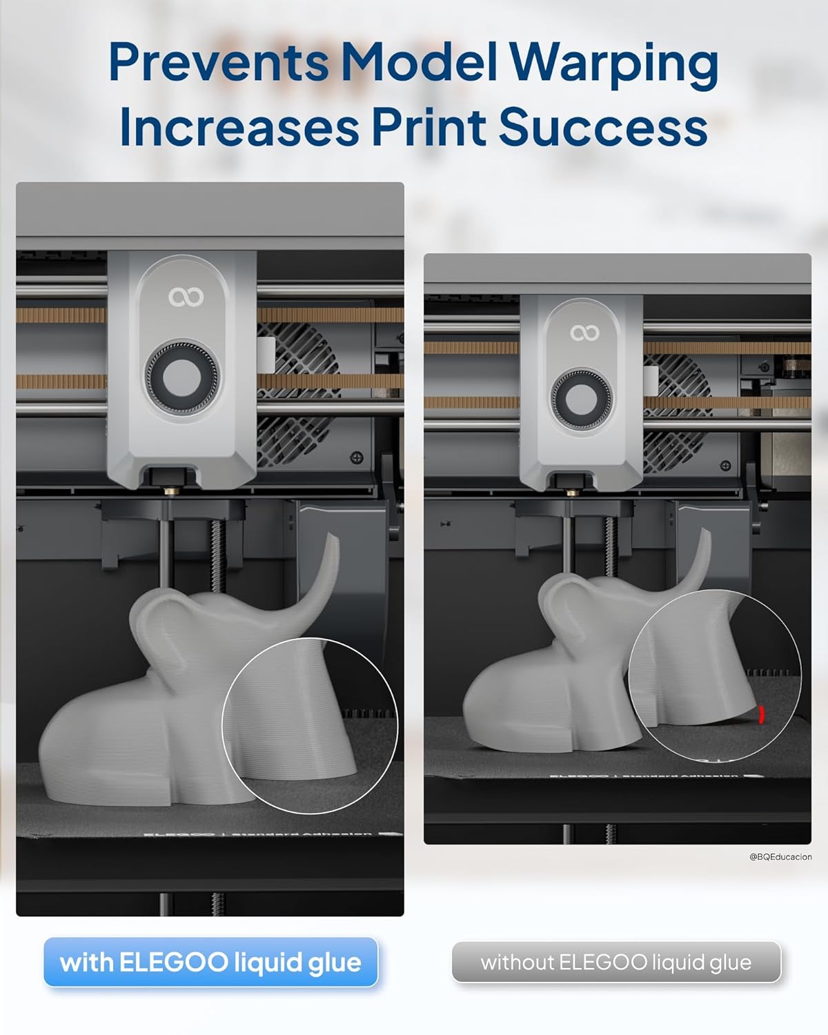 กาวติดวัสดุพิมพ์ 3 มิติ ELEGOO - Pla Filament บทวิจารณ์และราคา