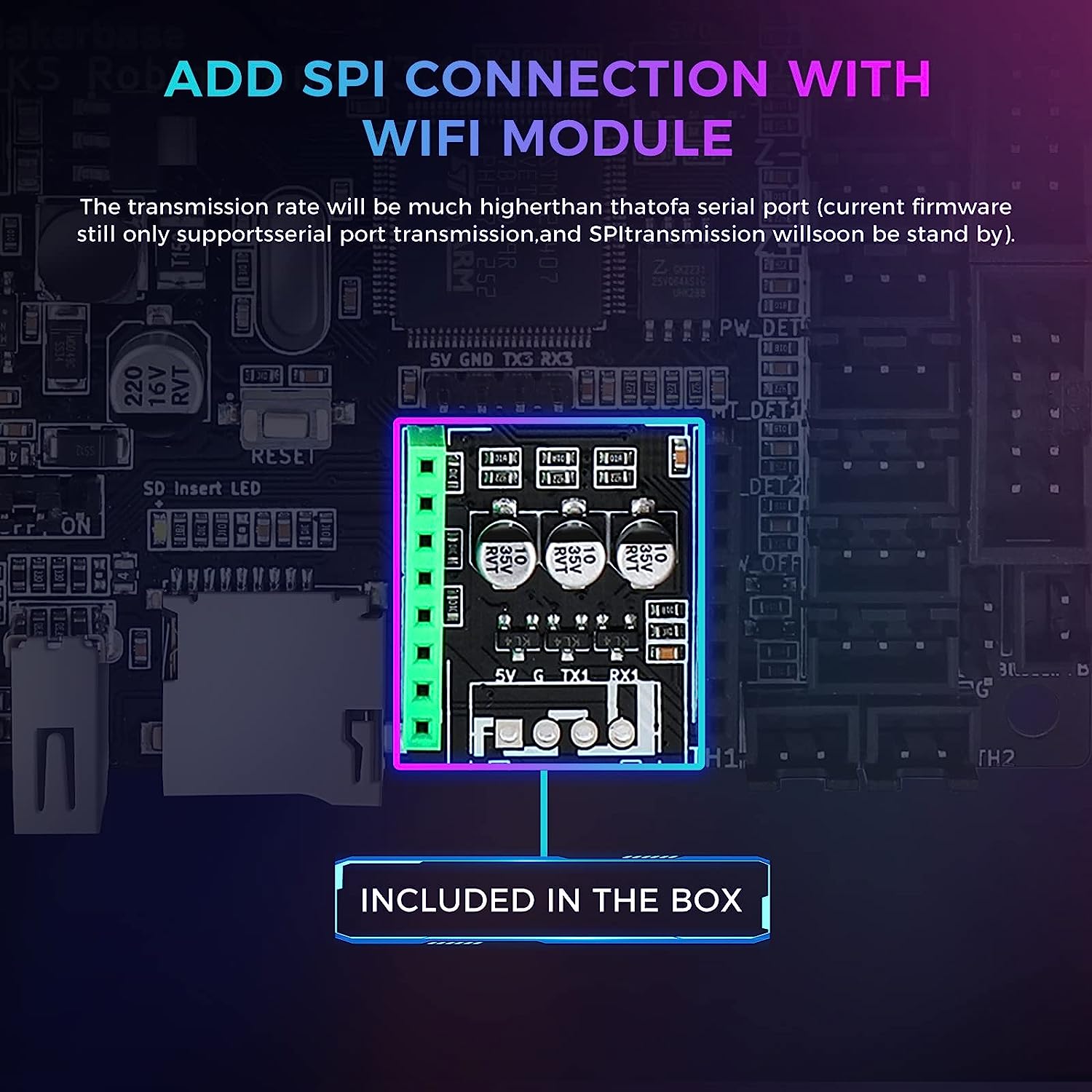 เมนบอร์ดควบคุม 32 บิต Makerbas - Mks Sgen บทวิจารณ์และราคา