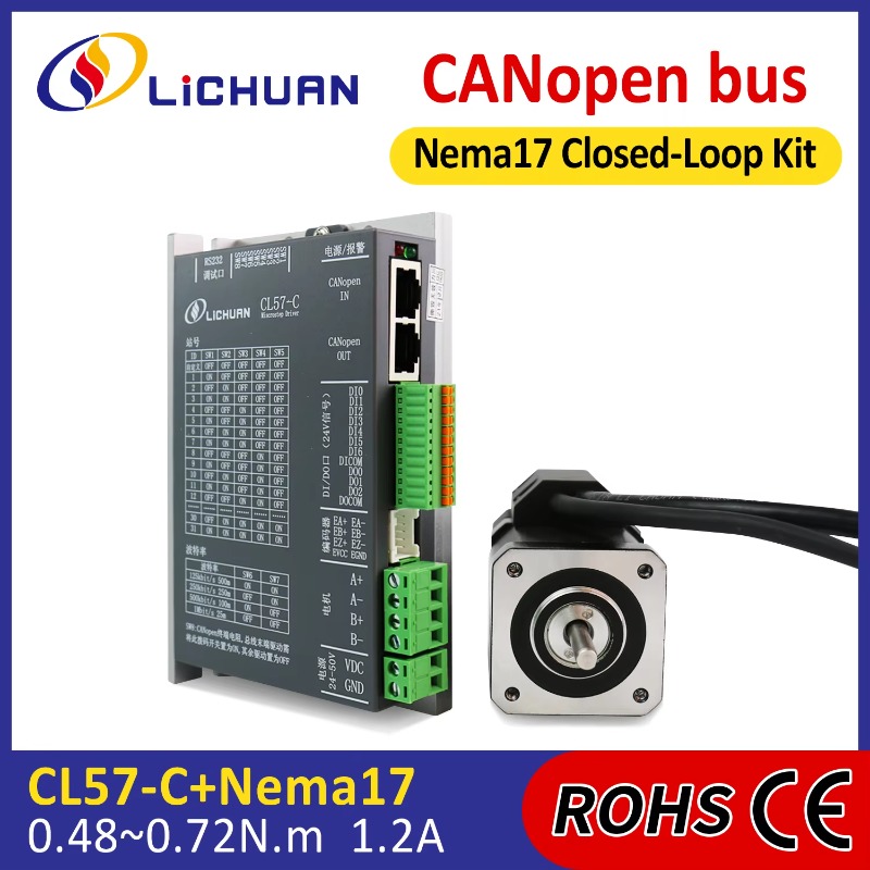 ชุดควบคุมมอเตอร์สเต็ปเปอร์ DC2 - Closed Loop Stepper Motor Nema 17 บทวิจารณ์และราคา