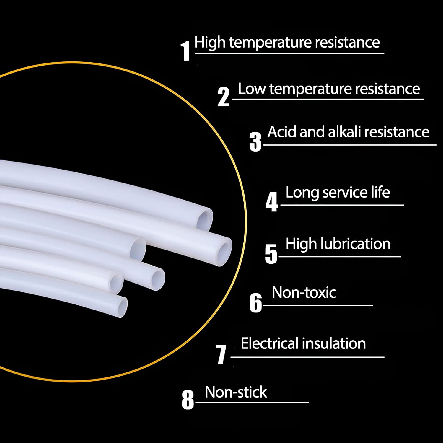 50M PTFE Tube ท่อ Teflonto ID  - Bowden Tube บทวิจารณ์และราคา